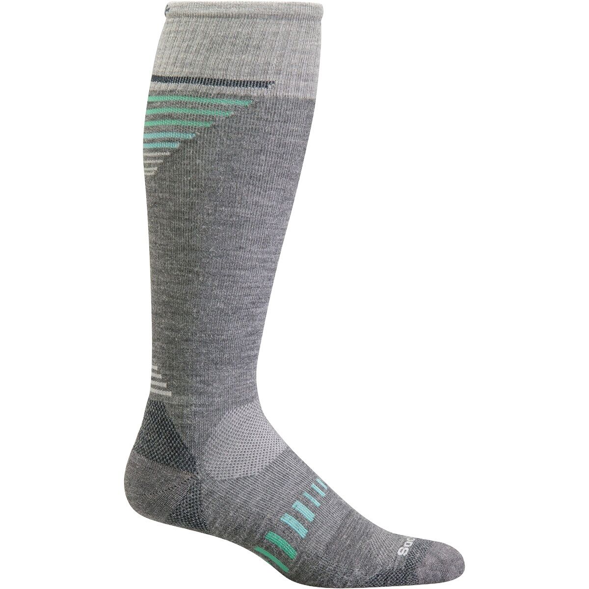 Image of Sockwell Ascend II Knee High Sock - Women's Grey, S/M