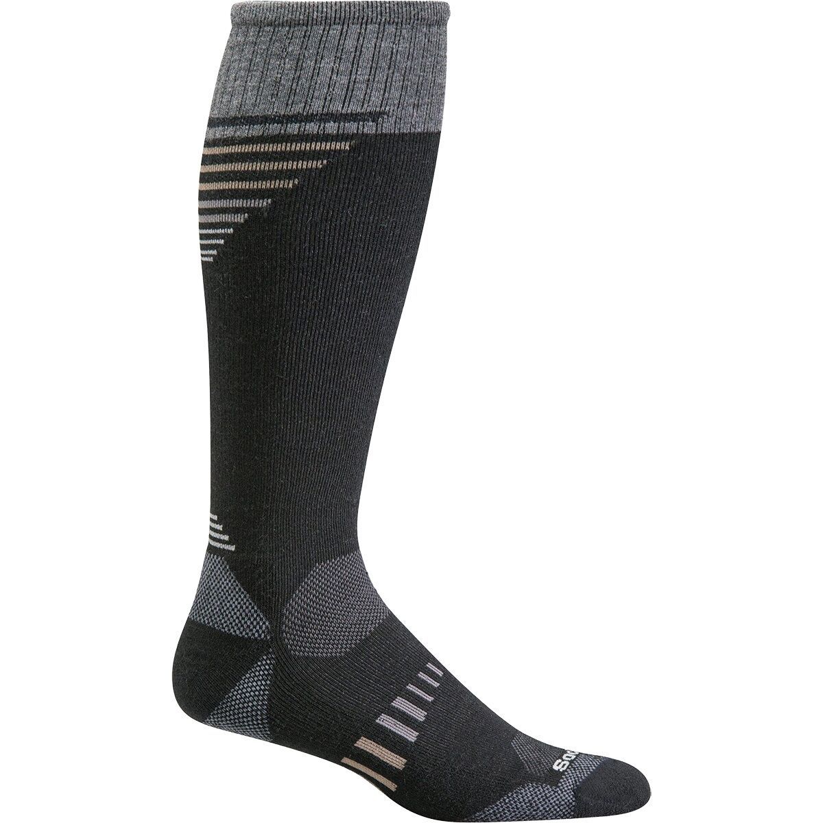 Image of Sockwell Ascend II OTC Sock - Men's Black, L/XL
