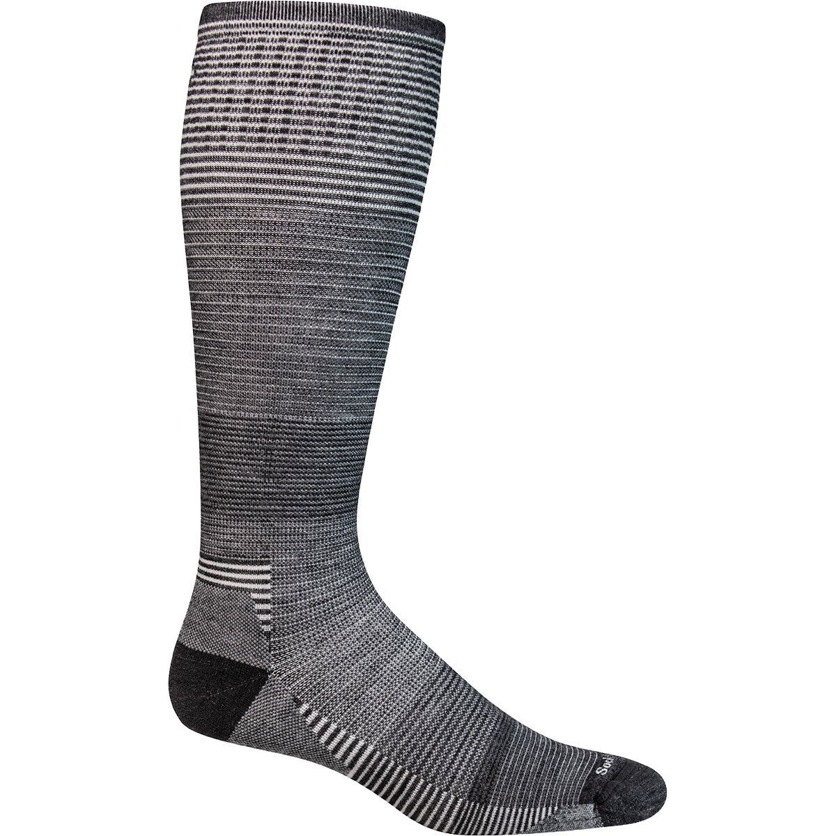 Image of Sockwell Cadence OTC Sock - Men's Charcoal, M/L