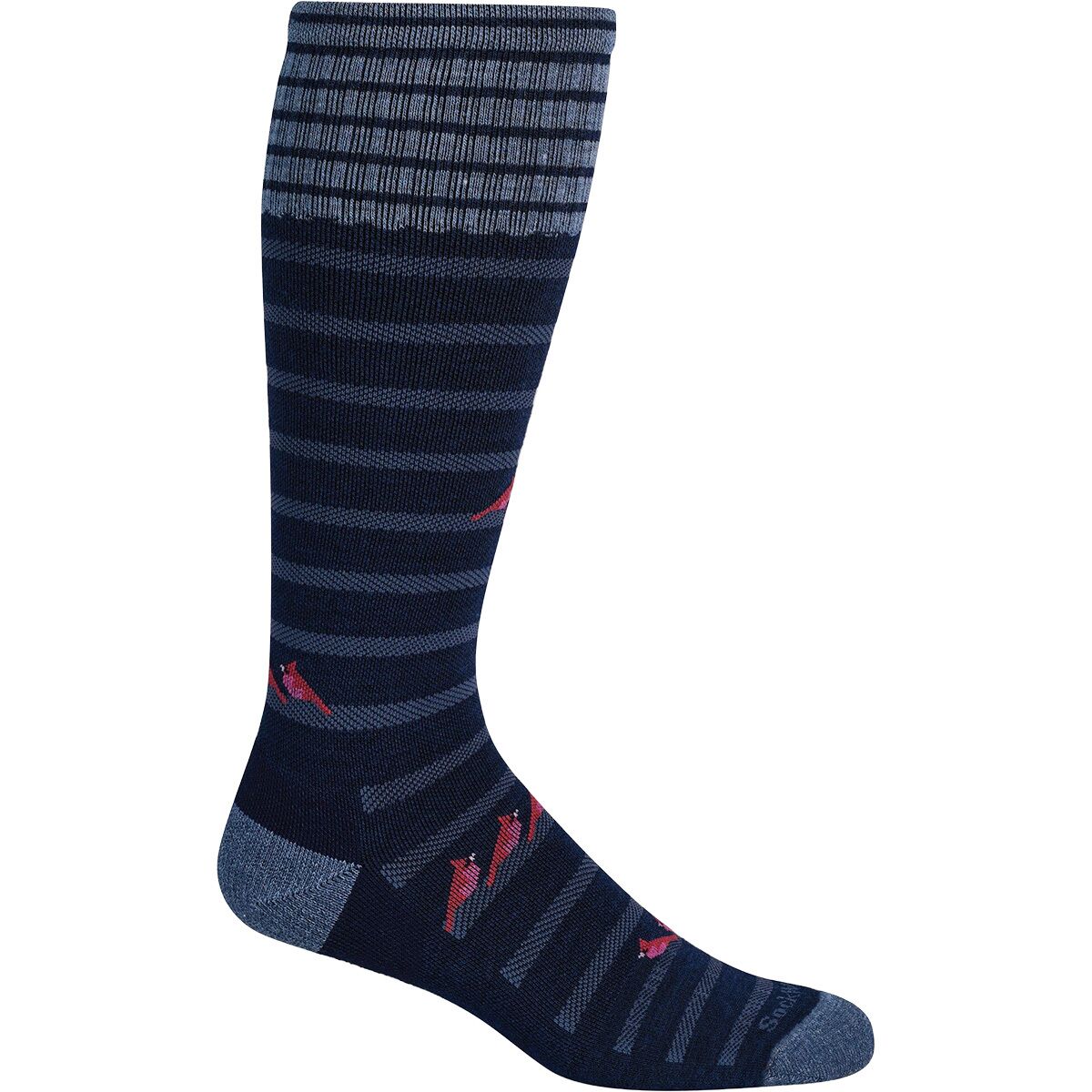 Image of Sockwell Cardinals Sock - Women's Navy, M/L