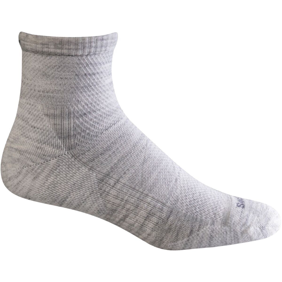 Image of Sockwell Elevate Quarter Sock - Women's Ash, M/L
