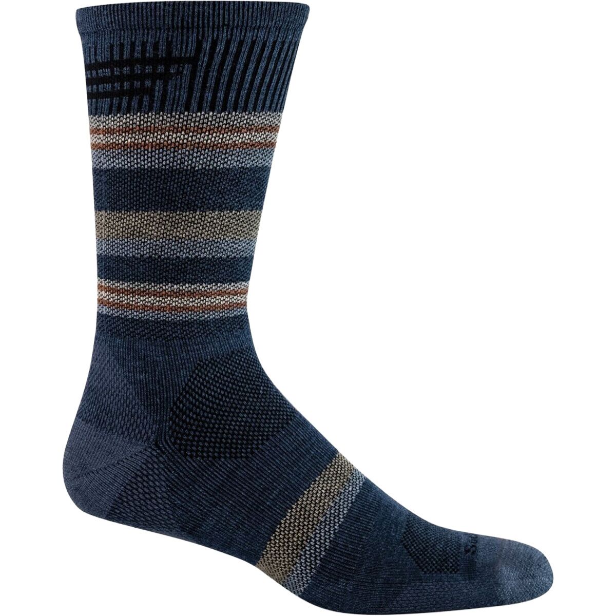 Image of Sockwell Parks Twill Crew Sock - Men's Denim, L/XL