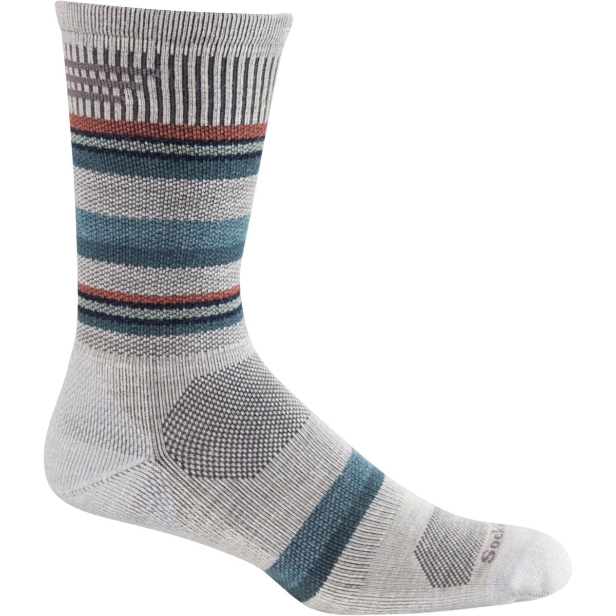 Image of Sockwell Parks Twill Crew Sock - Men's Natural, M/L