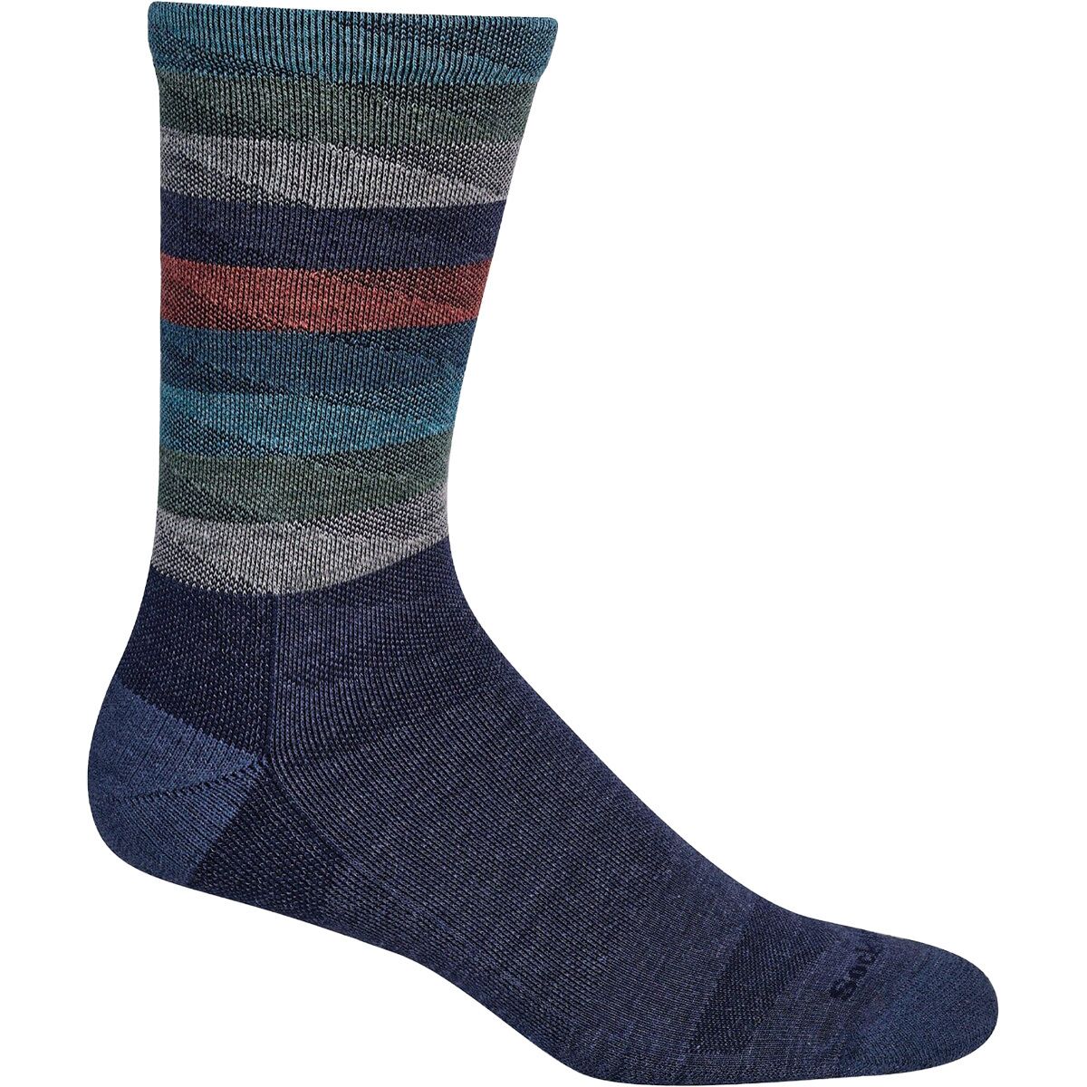 Image of Sockwell Peaks Sock - Men's Denim, L/XL