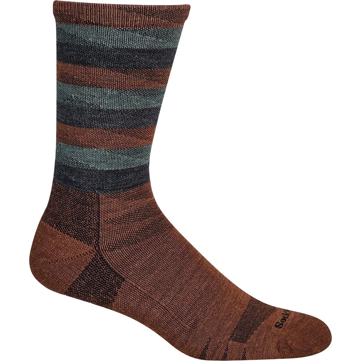Image of Sockwell Peaks Sock - Men's Terracotta, M/L