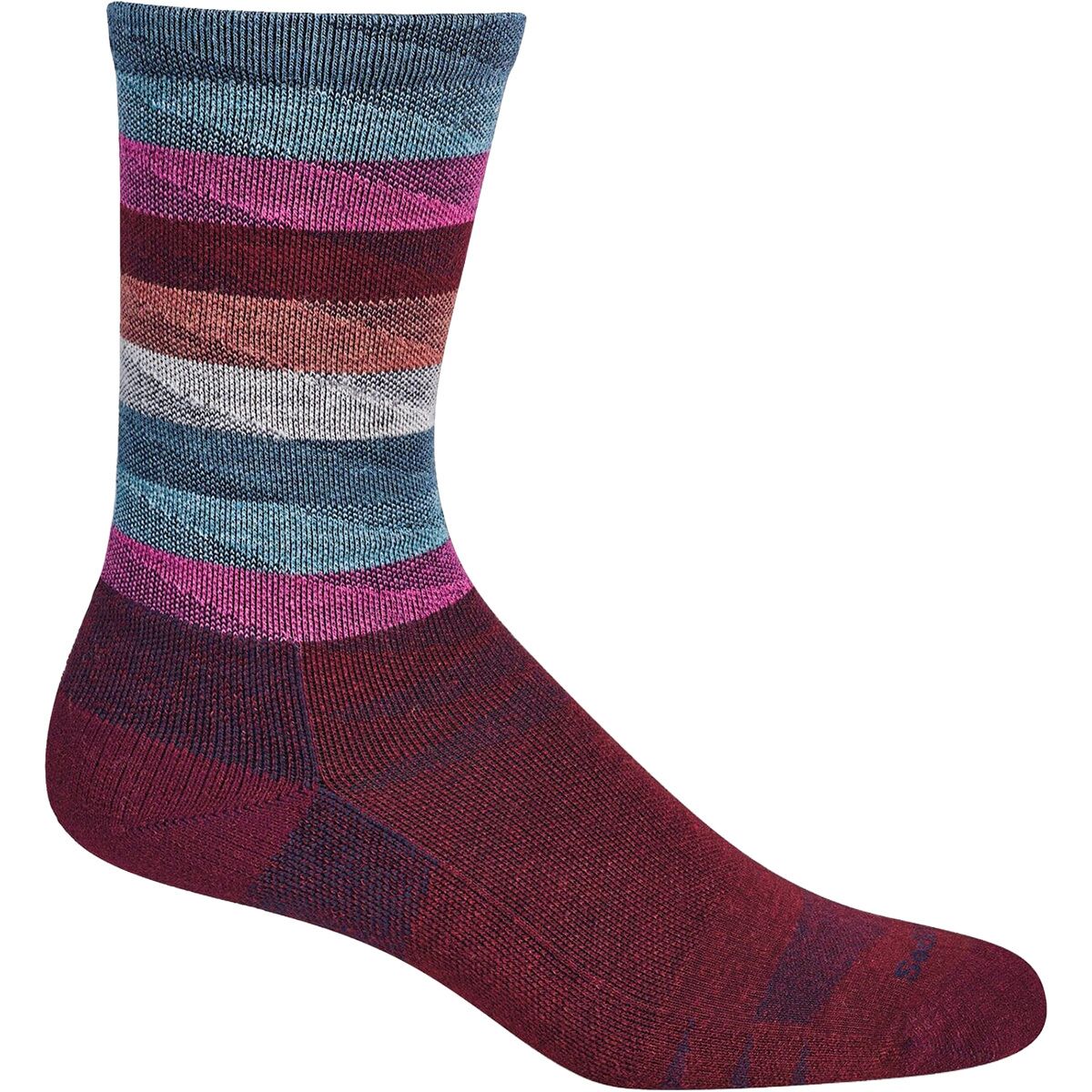 Sockwell Sockwell Peaks Sock - Women's Cranberry, S/M