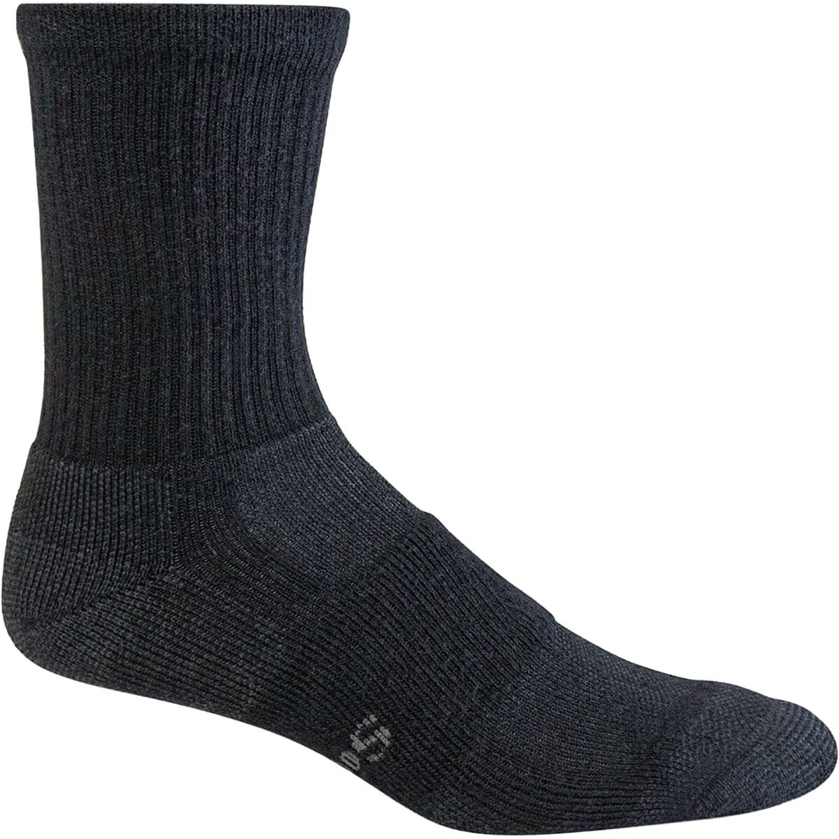 Image of Sockwell Walk About Crew Sock - Men's Black, L/XL