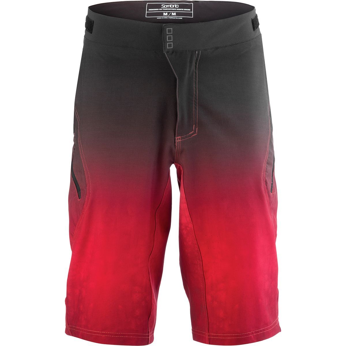 Sombrio Highline Short - Men's Deep Red Tie Dye, S