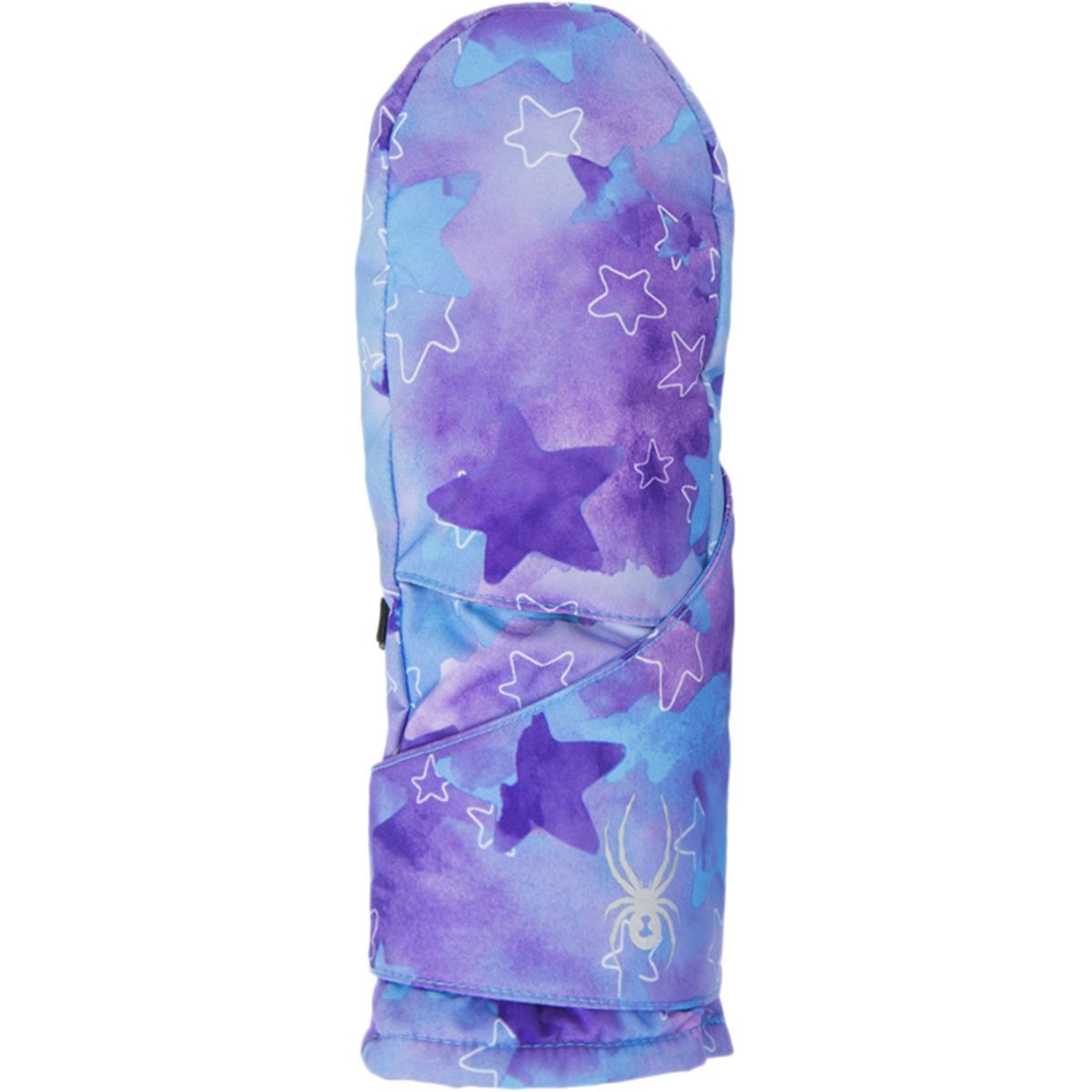 Spyder Bitsy Cubby Mitten - Toddlers' Stargazer Blue Ice Print, L