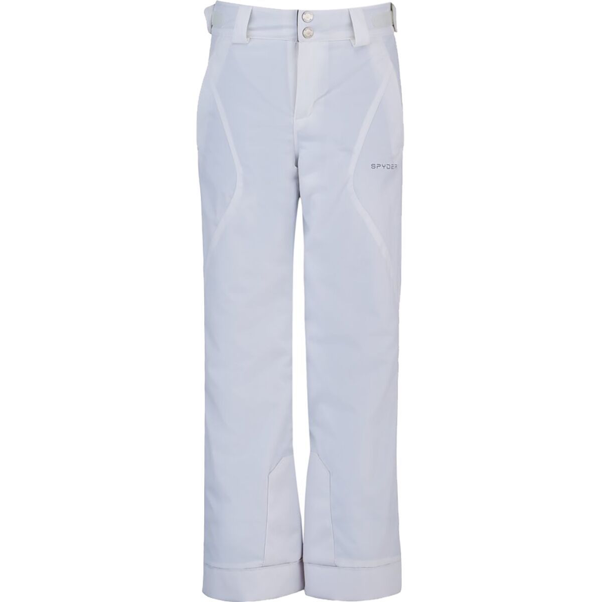 Spyder Olympia Regular Pant - Girls' White, 8