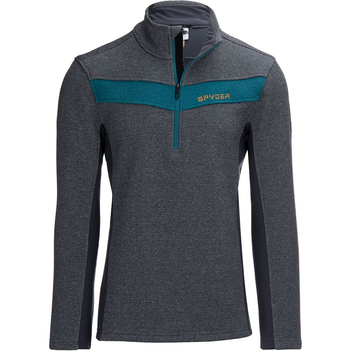 Spyder Encore Half Zip Jacket - Men's Ebony, XXL