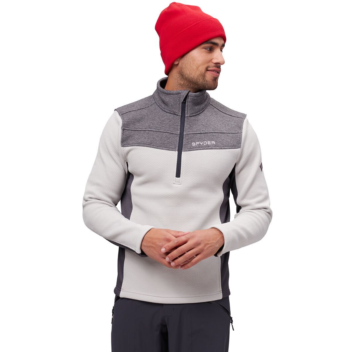 Spyder Encore Half Zip Jacket - Men's Glacier, S