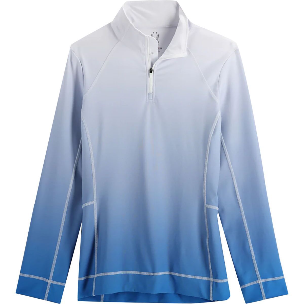 Spyder Savona Zip T-Neck Pullover - Women's Defrost Collegiate, M