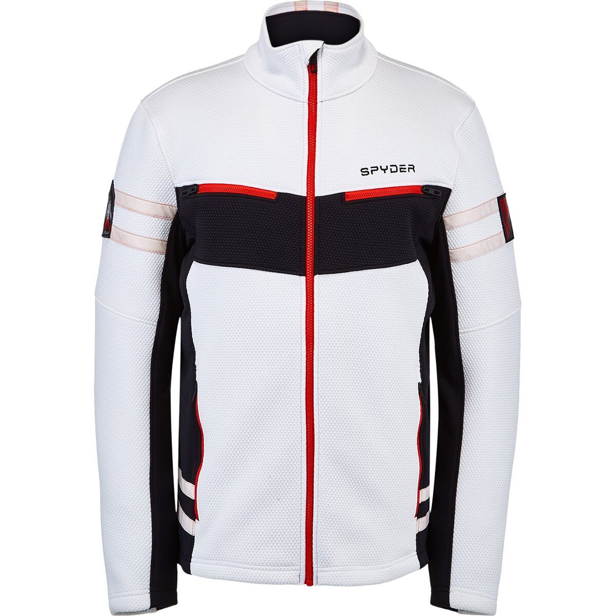 Spyder Wengen Encore Full-Zip Jacket - Men's White, XL