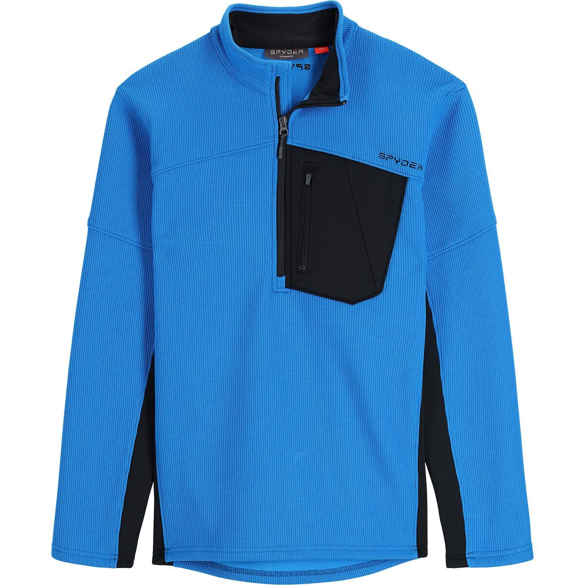 Spyder Bandit Half-Zip Sweater - Men's Collegiate Black, 3XL