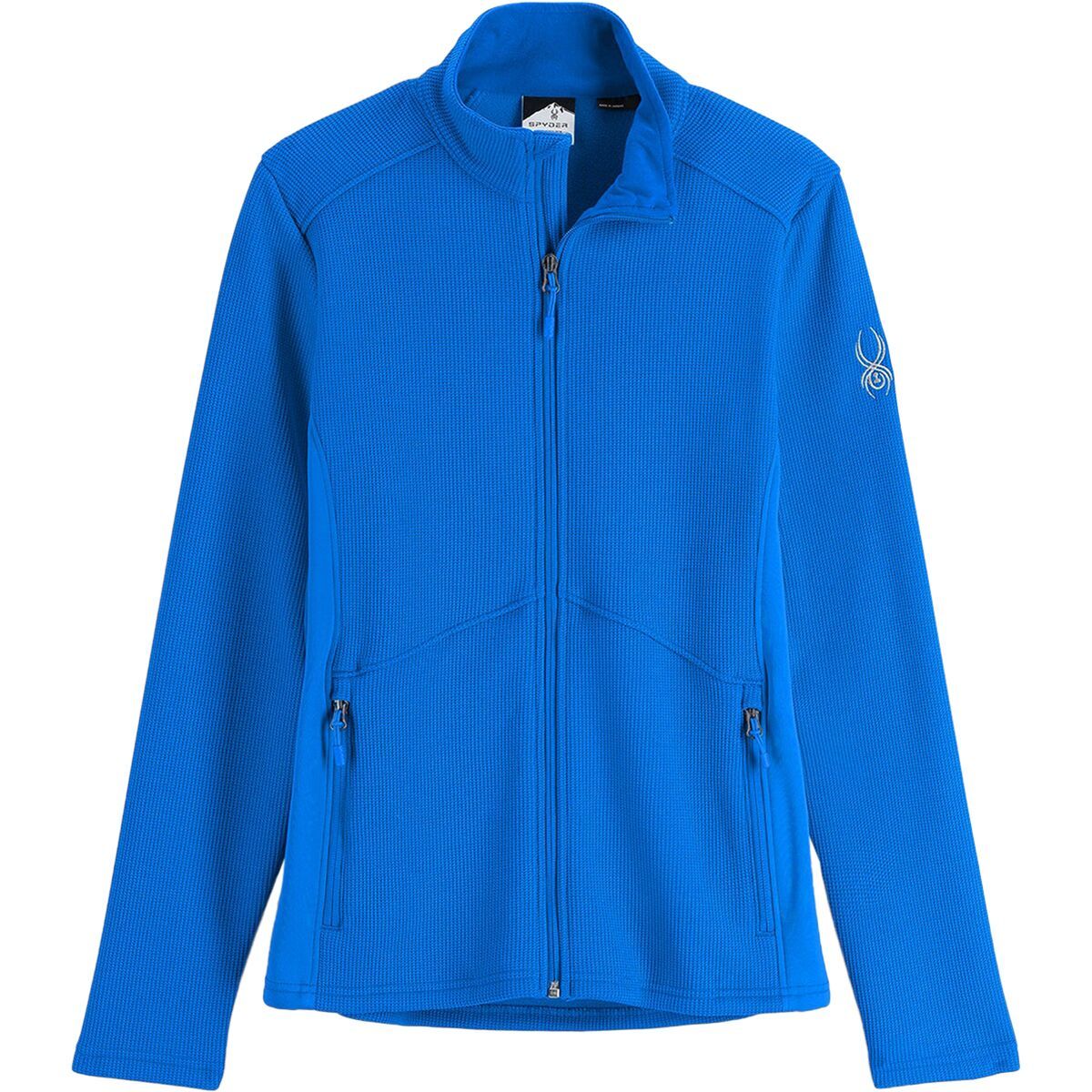 Spyder Bandita Full-Zip Jacket - Women's Collegiate/Tonal Blue Zipper (2022), M