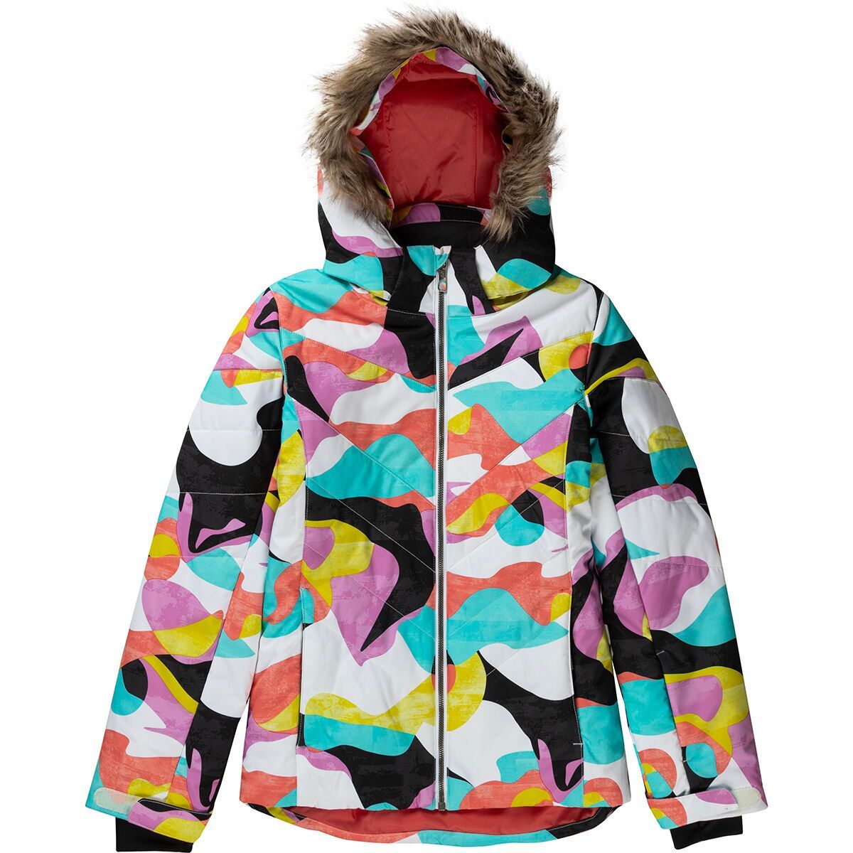 Spyder Lola Jacket - Girls' Landscape Multi, 14