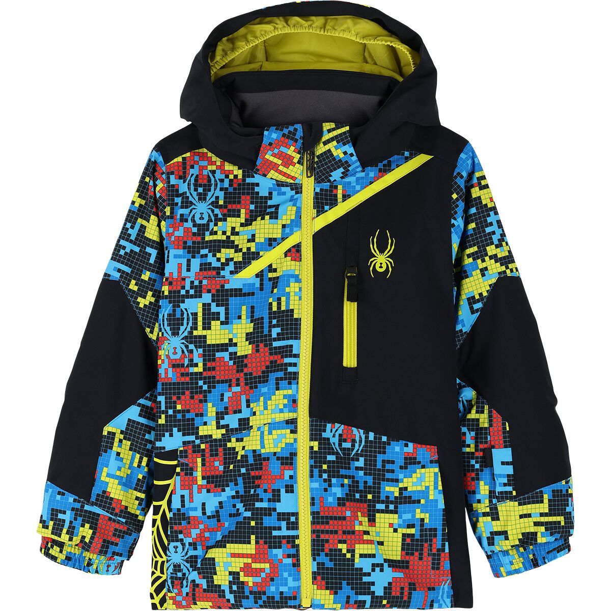 Spyder Challenger Jacket - Toddler Boys' Digi Bug, 5