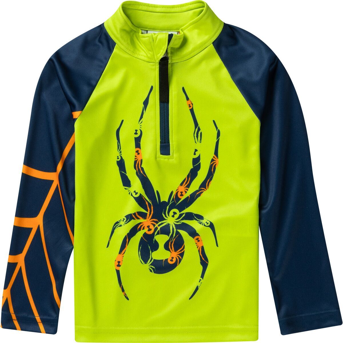Spyder Bug 1/2-Zip Pullover - Toddler Boys' Sharp Lime, 5
