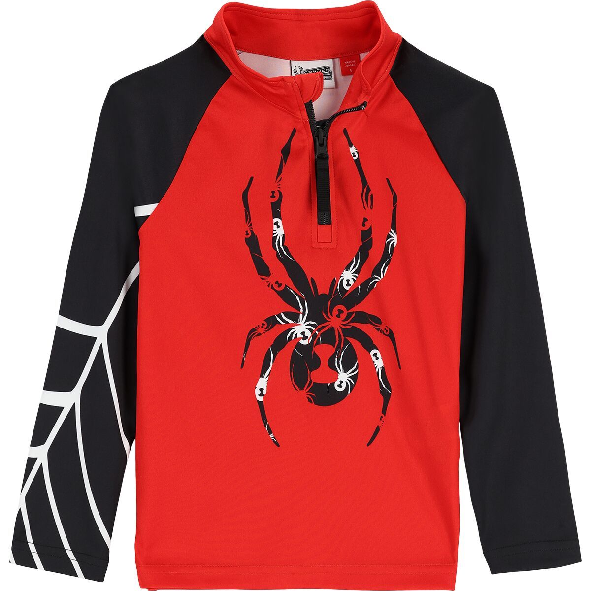 Spyder Bug 1/2-Zip Pullover - Toddler Boys' Volcano, 3