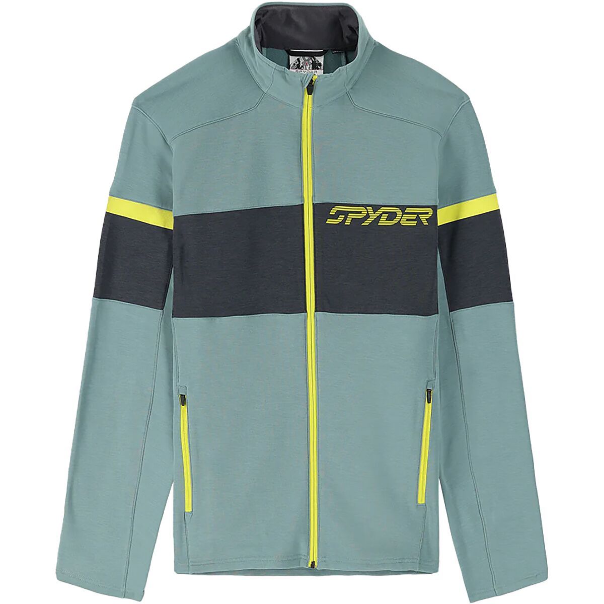 Spyder Speed Full-Zip Jacket - Men's Tundra Citron, XL