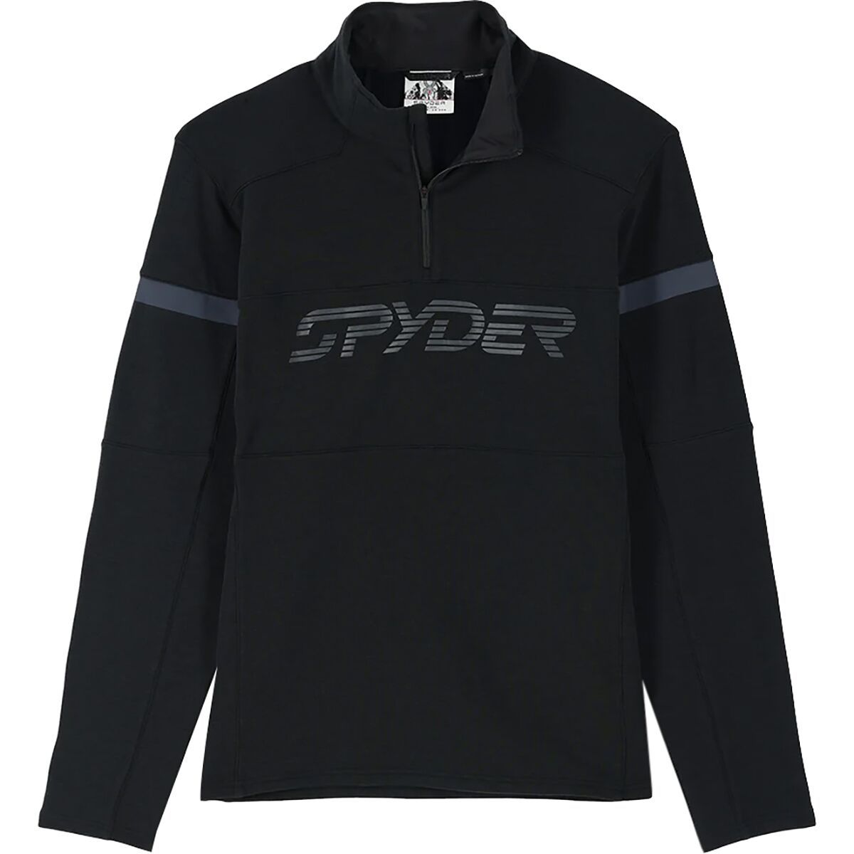 Spyder Speed 1/2-Zip Fleece Jacket - Men's Black, L