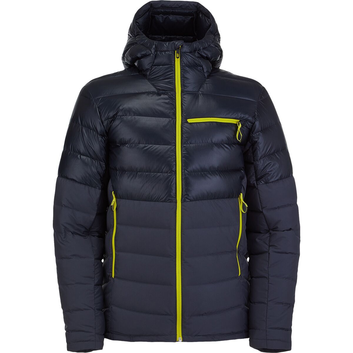 Spyder Timeless Down Hooded Jacket - Men's Black/Ebony, L