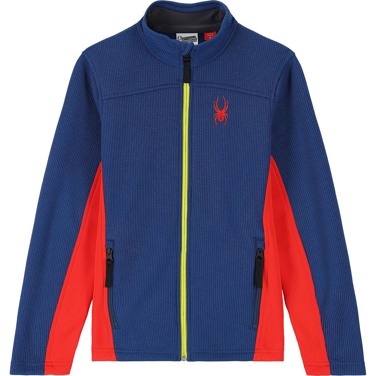 Spyder Bandit Full-Zip Fleece Jacket - Boys' Abyss, L