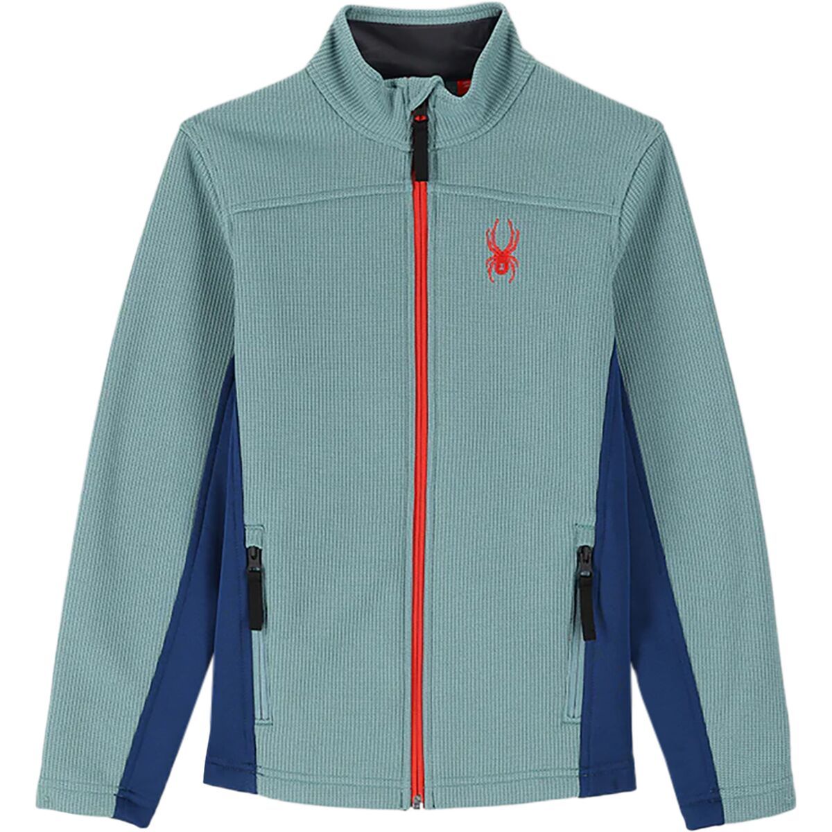 Spyder Bandit Full-Zip Fleece Jacket - Boys' Tundra, L