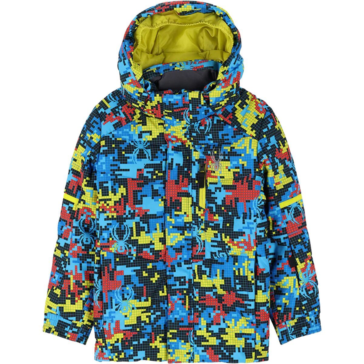 Spyder Impulse Synthetic Insulation Jacket - Little Boys' Digi Bug, 5