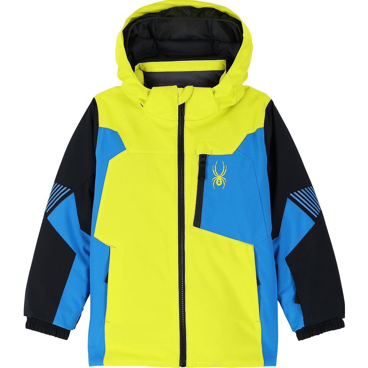 Spyder Leader Insulated Ski Jacket - Little Boys' Citron, 5