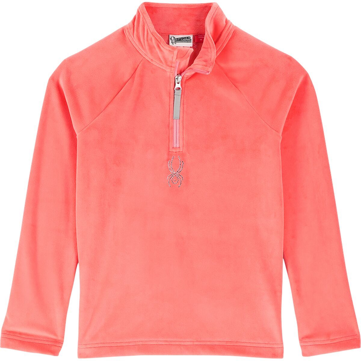 Spyder Shimmer Bug Pullover Fleece - Girls' Tropic, S