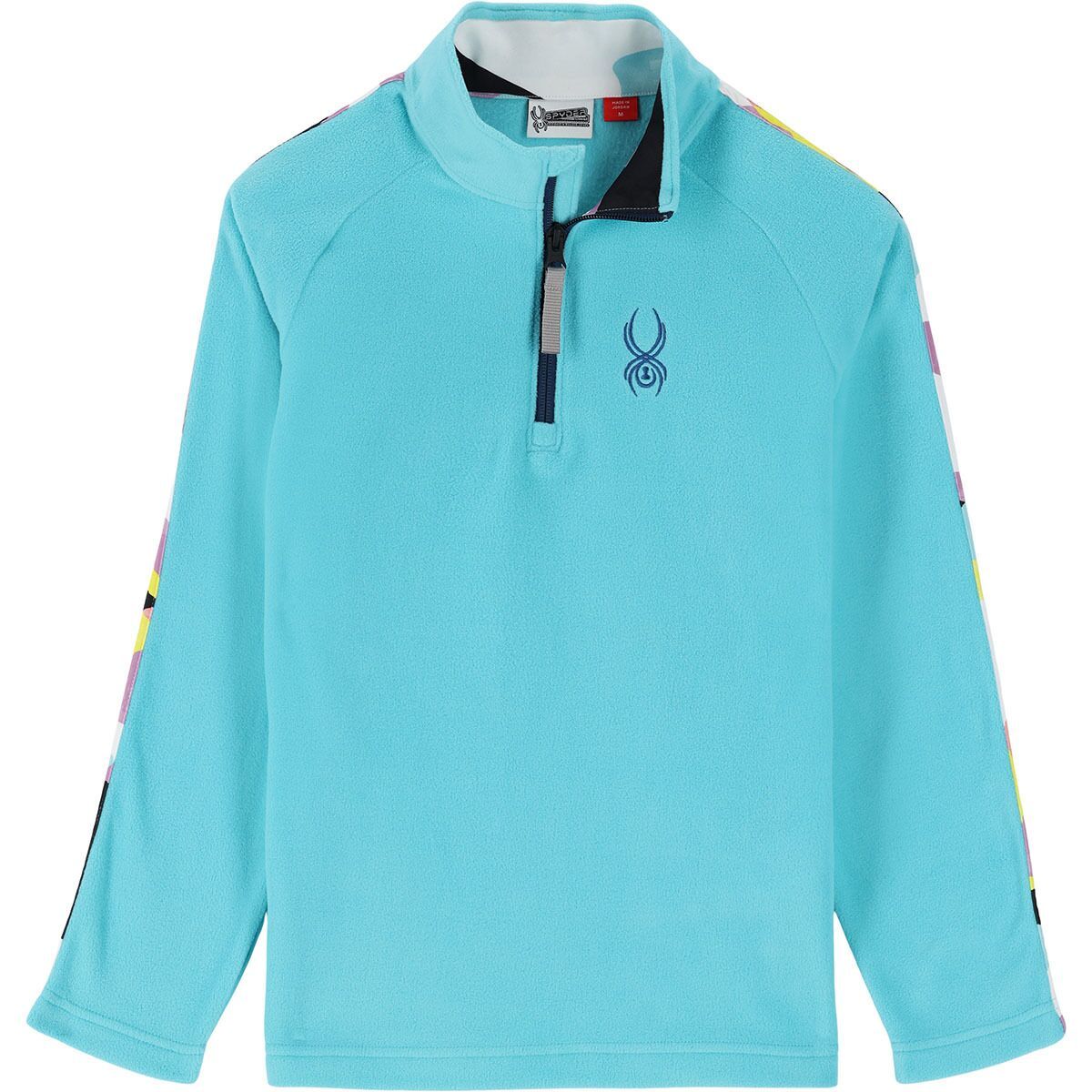 Spyder Speed Half-Zip Fleece Jacket - Kids' Bahama Blue, XL
