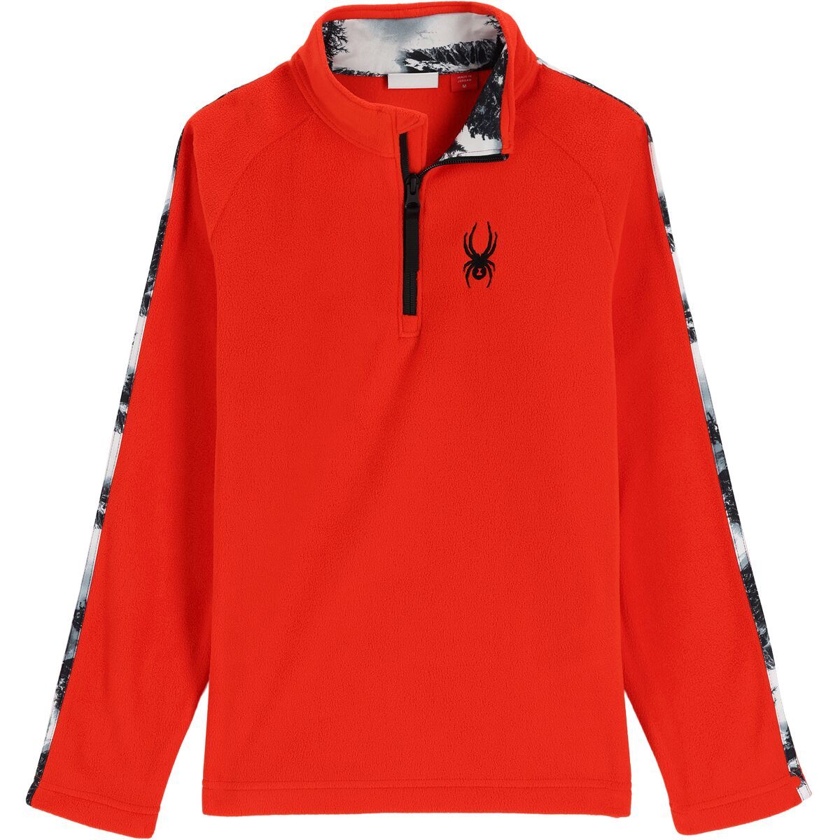 Spyder Speed Half-Zip Fleece Jacket - Kids' Volcano, S