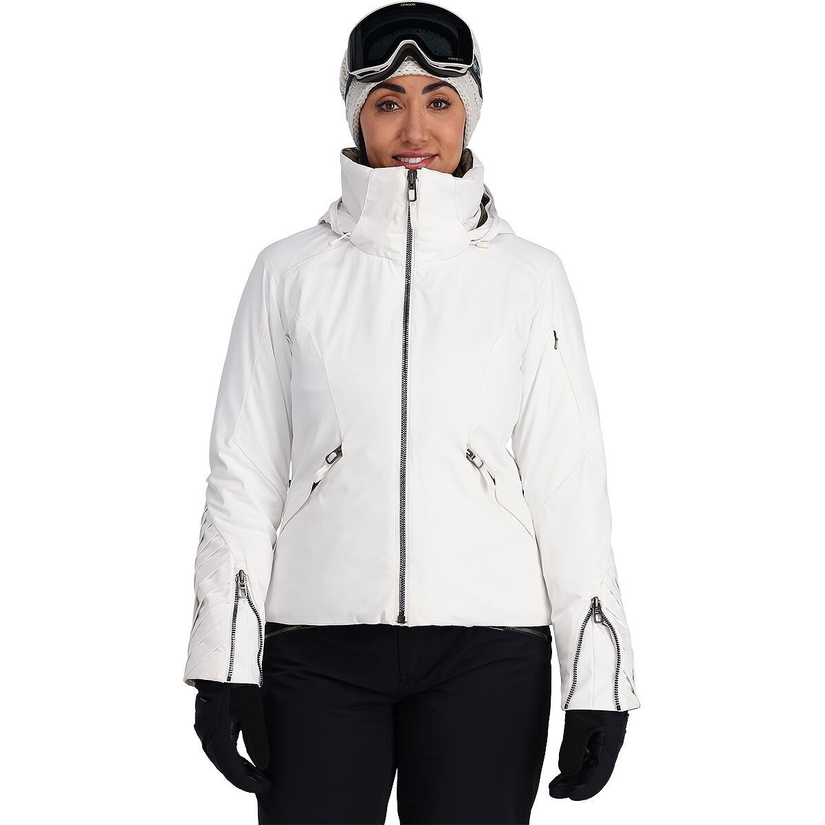 Spyder Pinnacle GTX Infinium No Faux Jacket - Women's White, 14