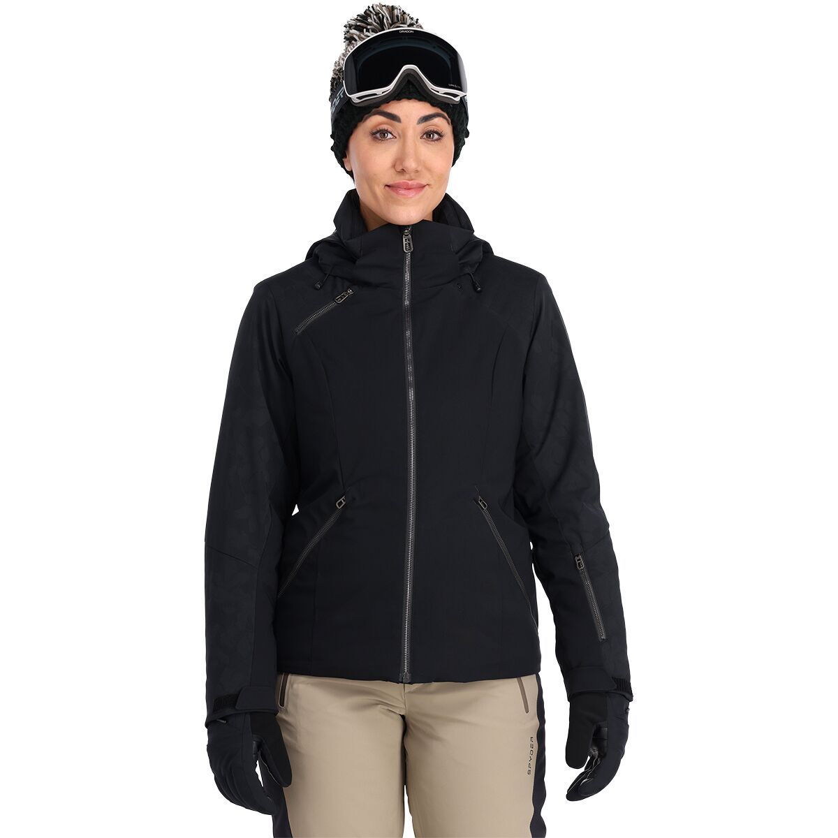 Spyder Schatzi Jacket - Women's Black, 6