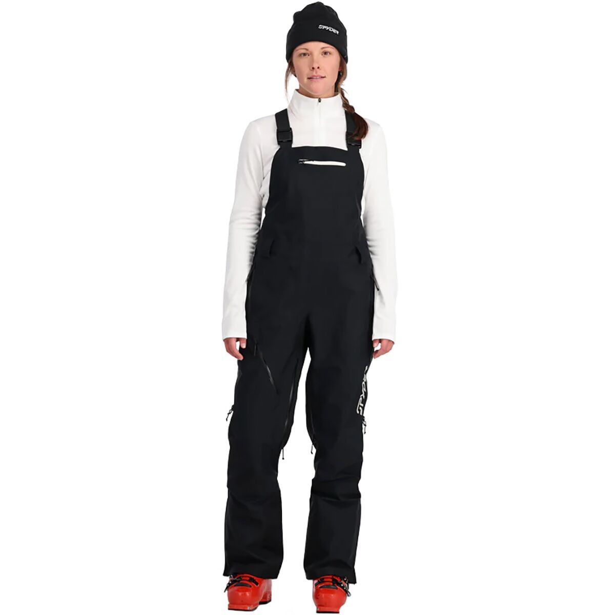 Spyder Solitaire Bib Pant - Women's Black, M