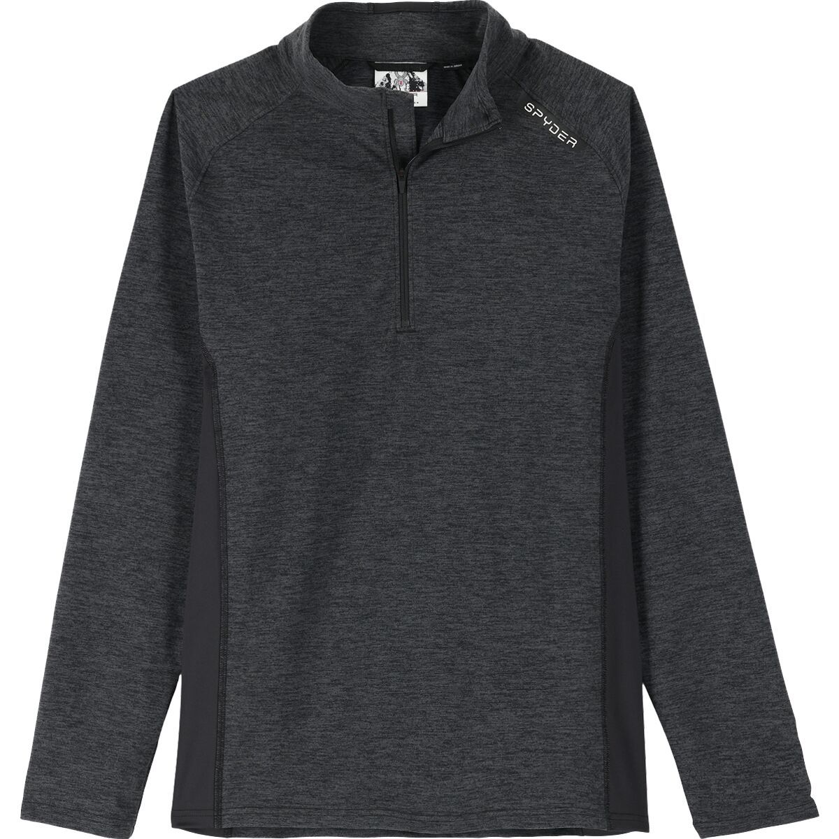 Spyder Accord Half-Zip Baselayer Top - Men's Black, M