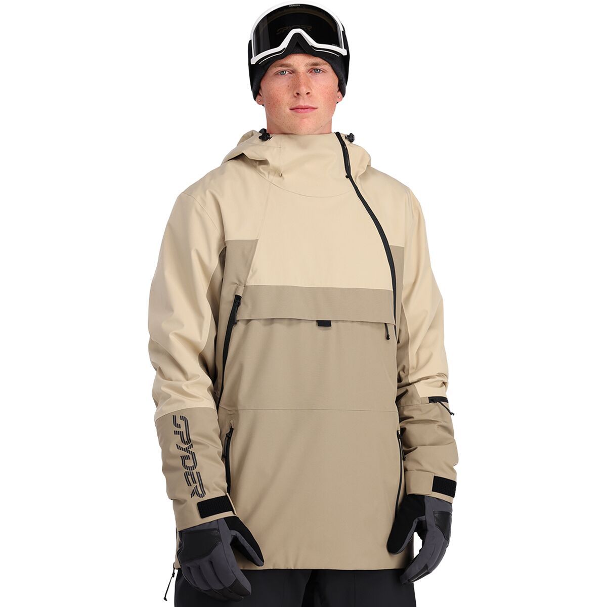 Spyder All Out Insulated Anorak - Men's Timber Wolf, XXL