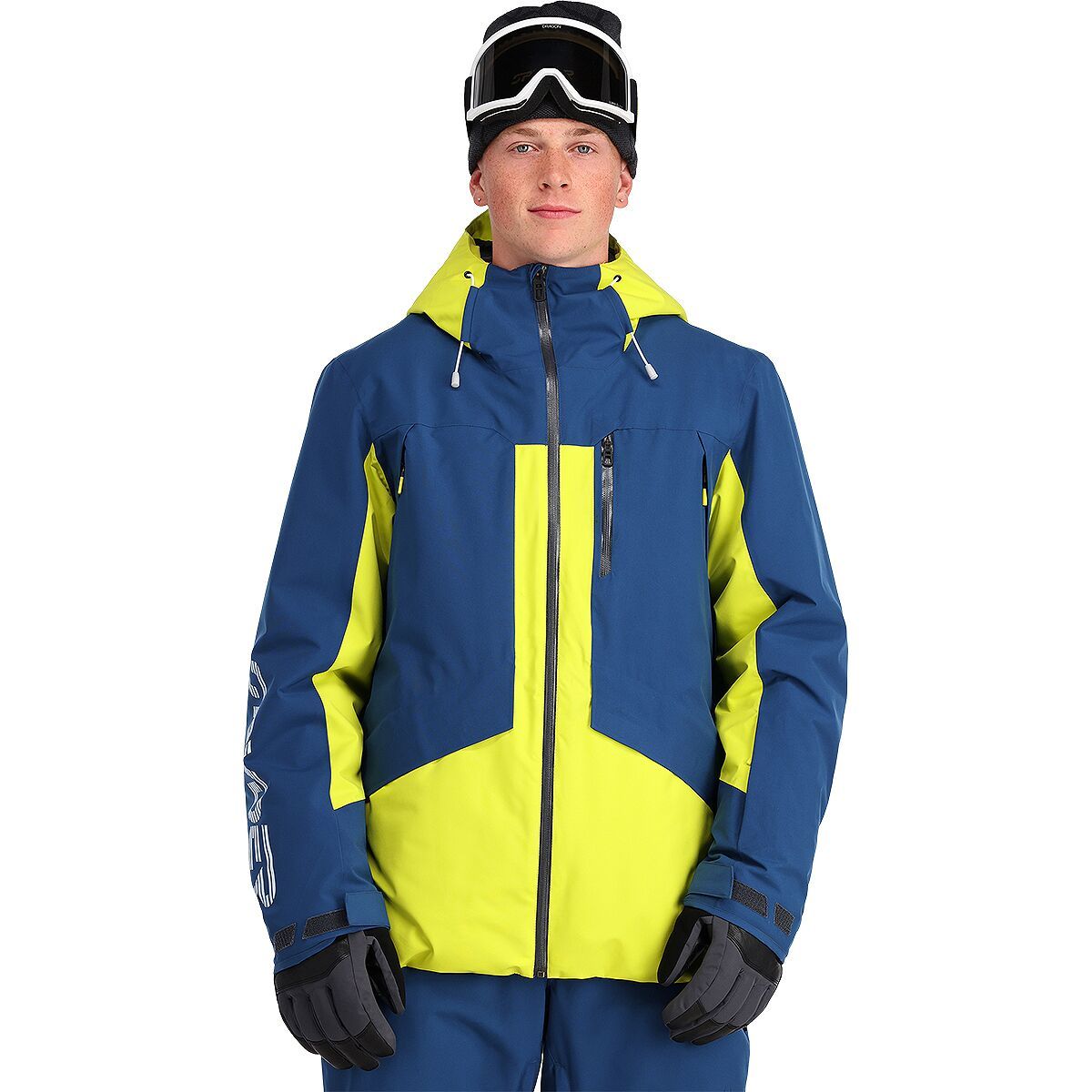 Spyder Anthem GTX Jacket - Men's Abyss Citron, L