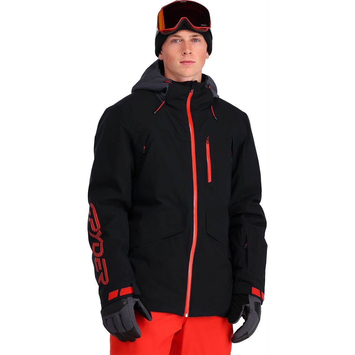 Spyder Anthem GTX Jacket - Men's Black Volcano, S