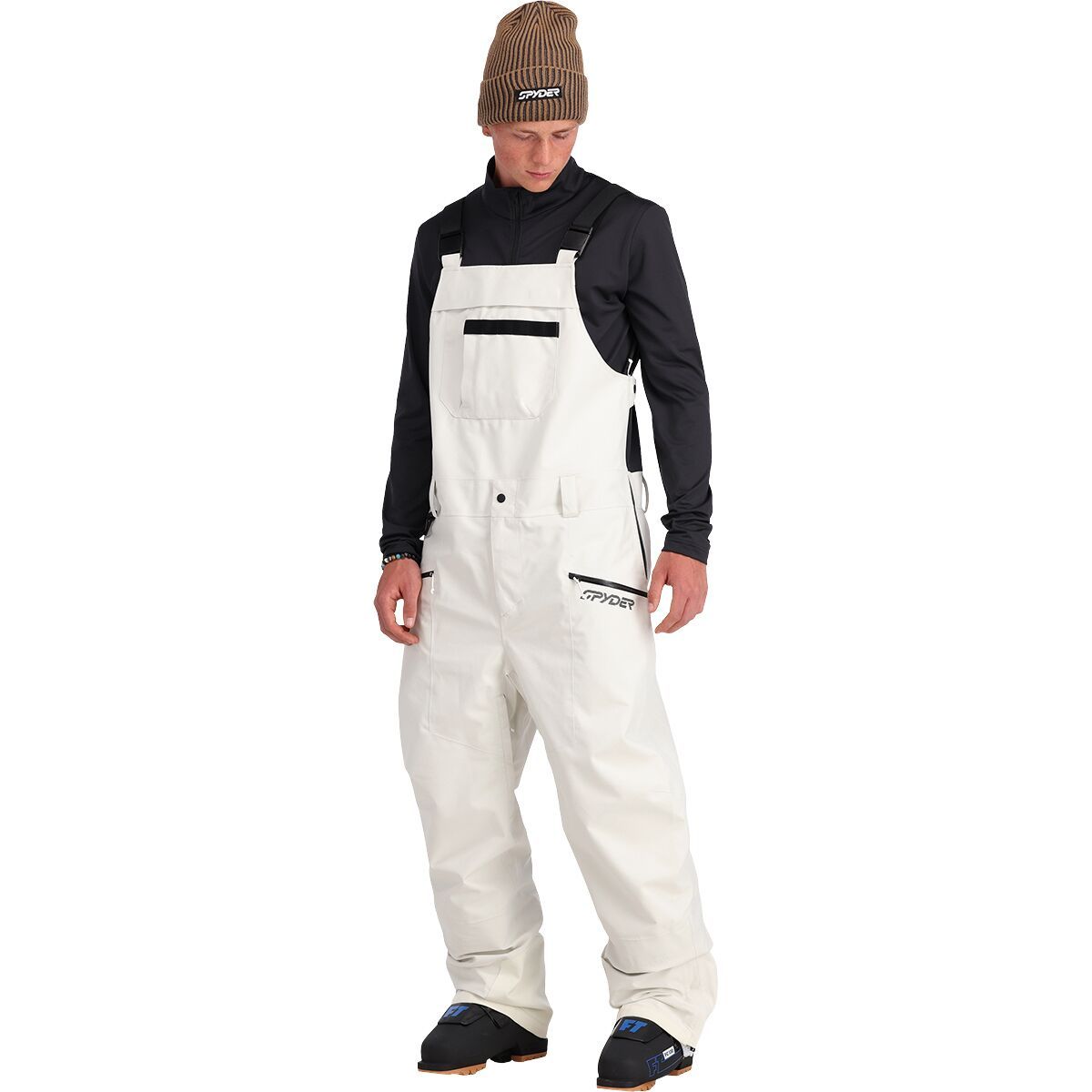 Spyder Sanction Bib Pant - Men's Vanilla Ice, XS