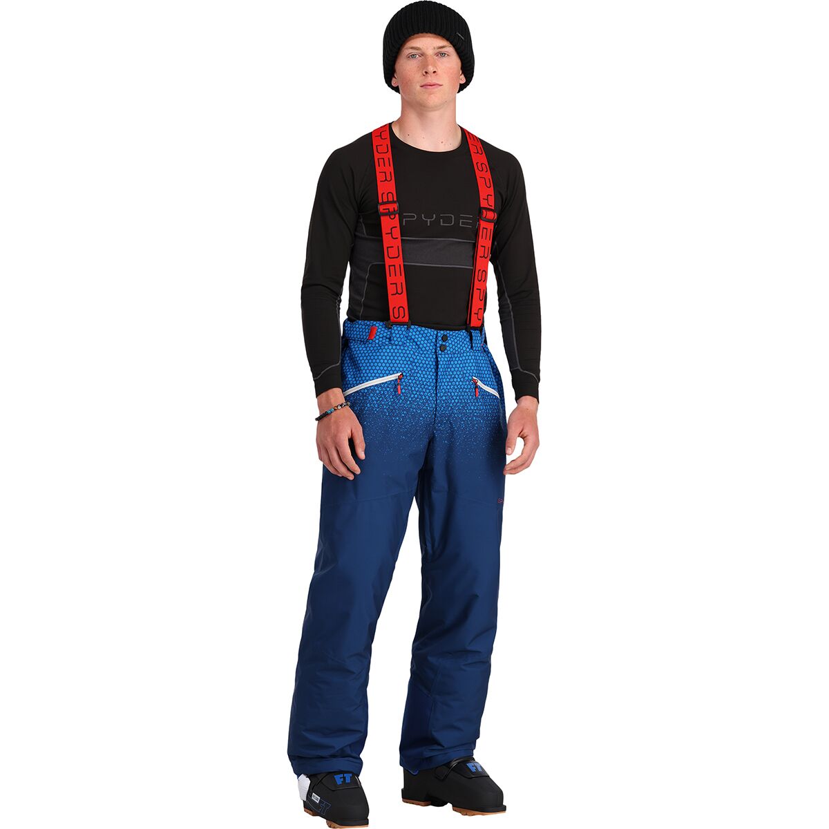 Spyder Spyder Sentinel Pant - Men's Faded Geo Collegiate, XXL