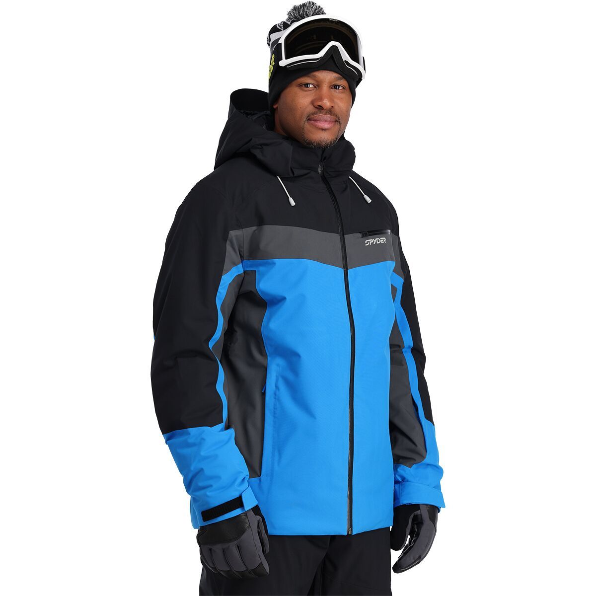 Spyder Seventy - Eight Jacket - Men's Black Collegiate, L