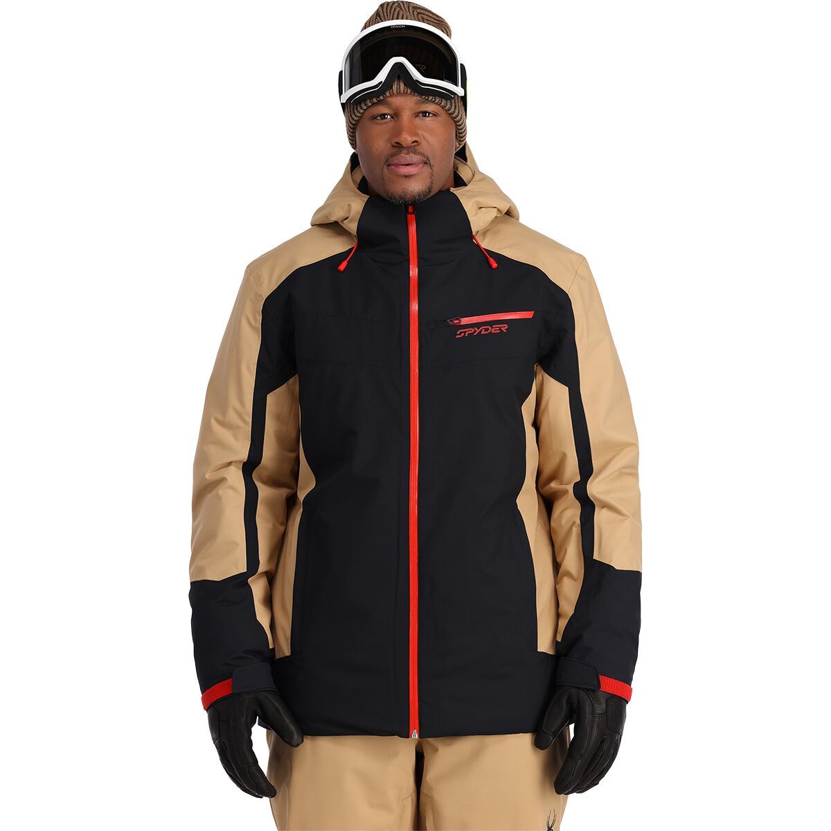 Spyder Seventy - Eight Jacket - Men's Black Tannin, L