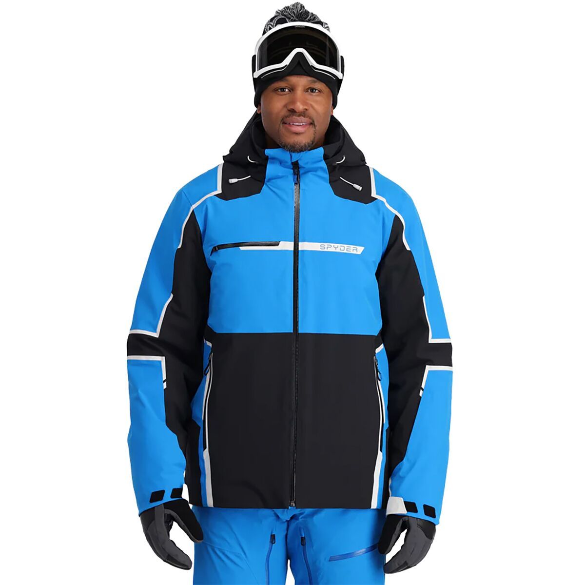 Spyder Titan Jacket- Men's Collegiate Black, XXL