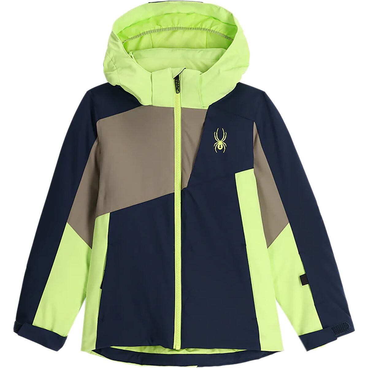 Spyder Ambush Jacket - Kids' Lime Ice, 12