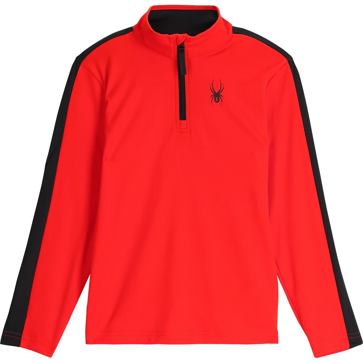 Spyder Base 1/2-Zip Top - Kids' Volcano, M