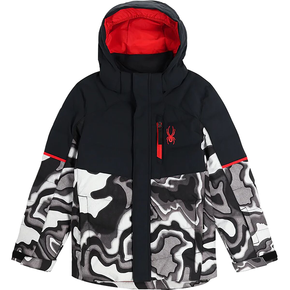 Spyder Spyder Impulse Synthetic Down Jacket - Kids' Black Combo, 10