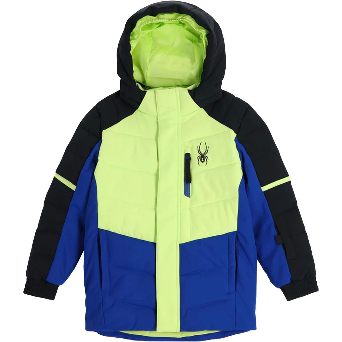 Spyder Impulse Synthetic Down Jacket - Toddlers' Lime Ice, 6/L